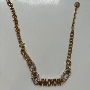 Dior choker authentic preloved
